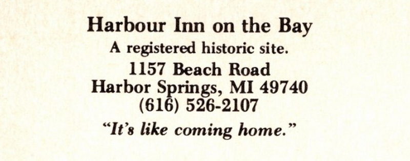 Harbour Inn (Harbor Inn, Ramona Park Hotel) - Vintage Postcard (newer photo)